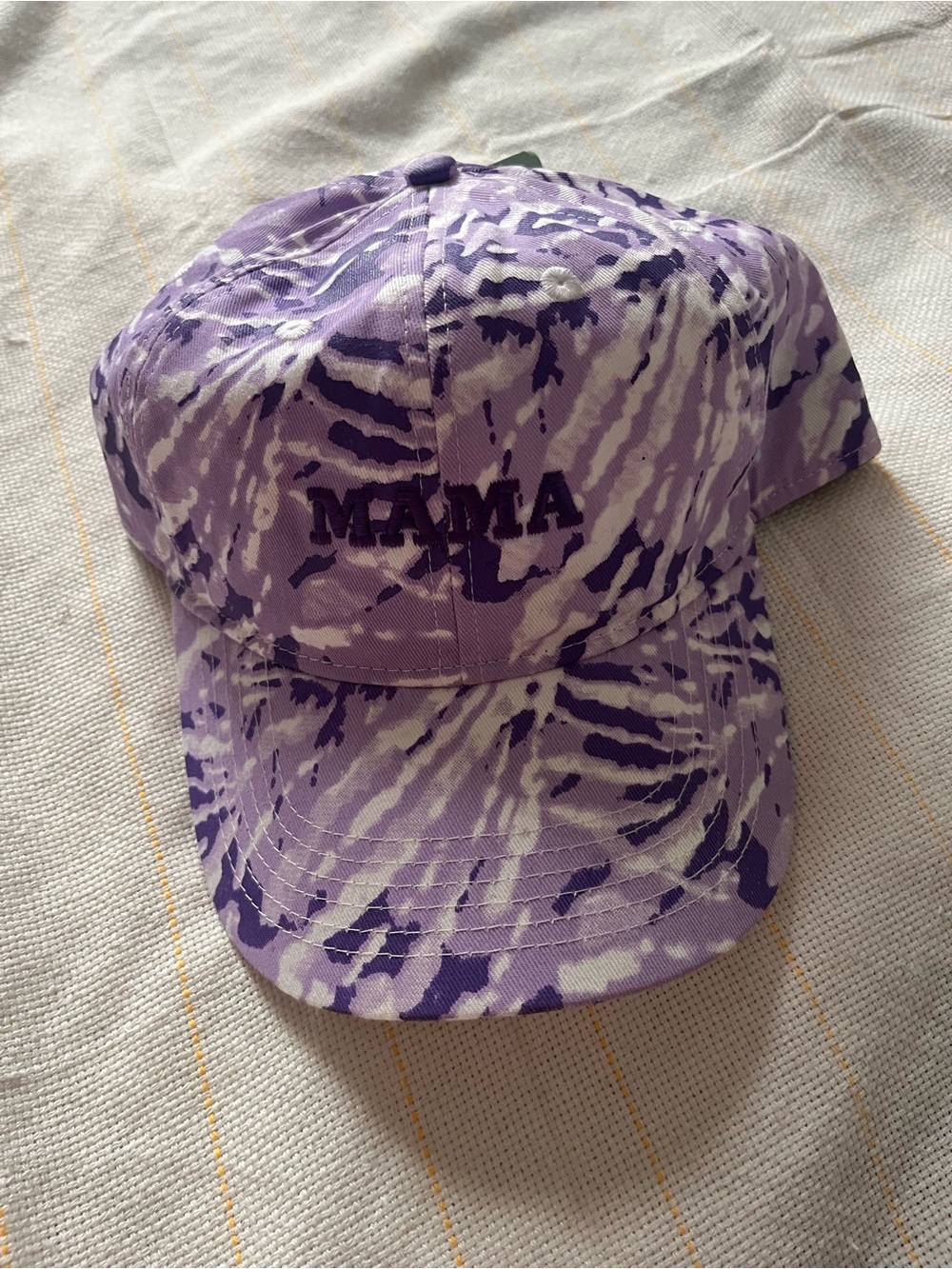 Magellan Outdoors Purple Tie-Dye Kids Cap with MAMA Embroidery